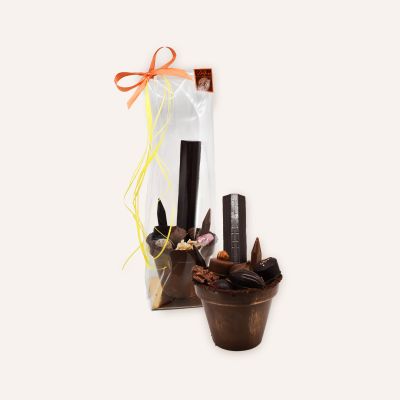 Pot à crayon - chocolats assortis - 330 g