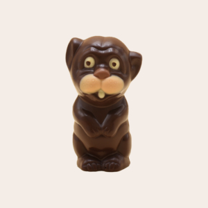 Chien chocolat noir