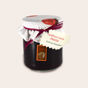 Confiture extra de fraises