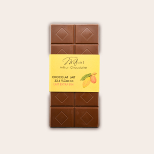 Tablette chocolat lait extra fin