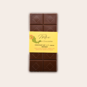 Tablette chocolat lait pure origine MEXIQUE 42%