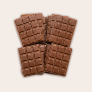 Mini tablettes chocolat lait x12