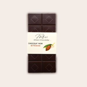 Tablette chocolat noir 62%