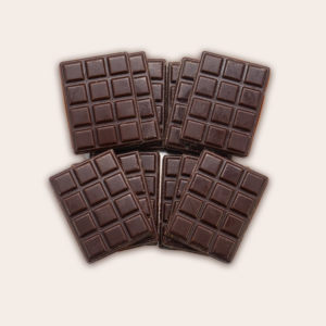Mini tablettes chocolat noir 100% x12