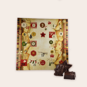 Calendrier de l'Avent - Sujets fourrés NOIR