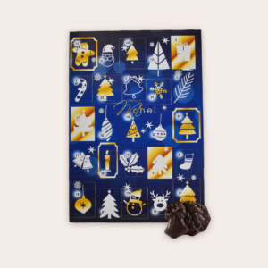 Calendrier de l'Avent - Sujets tout chocolat NOIR