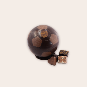 Création Ballon de Foot - chocolat noir