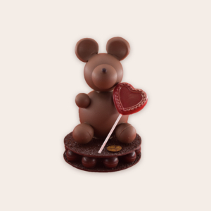 Création ourson cœur